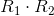 R_1\cdot R_2