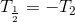 T_\frac{1}{2}=-T_2