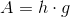 A = h \cdot g