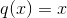 q(x)=x