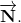 \overrightarrow{\textbf{N}}.