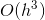 O(h^3)