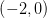 \left ( -2,0 \right )