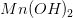 Mn(OH)_2
