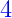 {\color{Blue} 4}