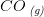 CO\, _{\textit{(g)}}