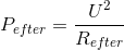 P_{efter}=\frac{U^2}{R_{efter}}