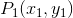 P_1(x_1,y_1)