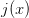 j(x)