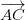 \overrightarrow{AC}