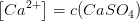 \left [ Ca^{2+} \right ]=c(CaSO_4)
