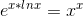 e^{x*lnx}=x^{x}