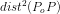 dist^2(P_oP)