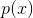 p(x)