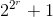 2^{2^r}+1