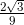 \tfrac{2\sqrt{3}}{9}
