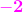 \mathbf{\color{Magenta} -2}