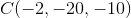 C(-2,-20,-10)