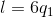 l = 6q_1