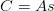 C = As