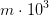 m\cdot 10^3