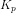 K_p