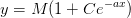 y=M(1+Ce^{-ax})