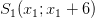 S_1(x_1;x_1+6)