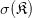 \sigma(\mathfrak{K})