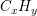\small C_xH_y