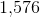 1{,}576
