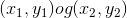 (x_1,y_1) og (x_2,y_2)
