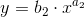 y=b_2\cdot x^{a_2}