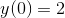 y(0) = 2