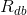 R_{db}