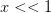 x<<1