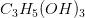 C_{3}H_{5}(OH)_3