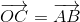 \overrightarrow{OC}=\overrightarrow{AB}