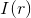 I(r)