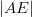 \left | AE \right |