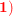 \small \mathbf{\color{Red} 1)}