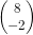 \begin{pmatrix} 8\\-2 \end{pmatrix}