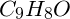 \small C_9H_8O