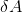 \delta A