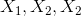 X_{1},X_{2},X_{2}