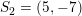 \small S_2=(5,-7)