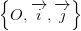 \left\{O,\overrightarrow{i},\overrightarrow{j}\right\}