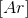 \left [ Ar \right ]