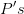 P{}'s