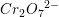 \small Cr_2{O_7}^{2-}